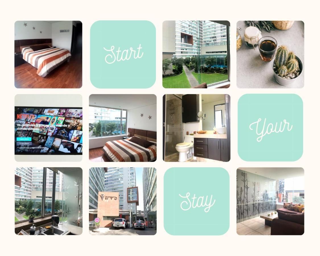 מקסיקו סיטי Condo At The Exclusive Residencial Wtc מראה חיצוני תמונה