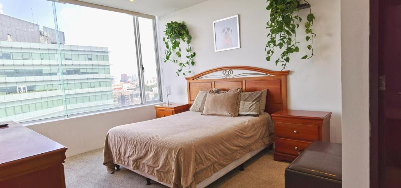 מקסיקו סיטי Condo At The Exclusive Residencial Wtc מראה חיצוני תמונה